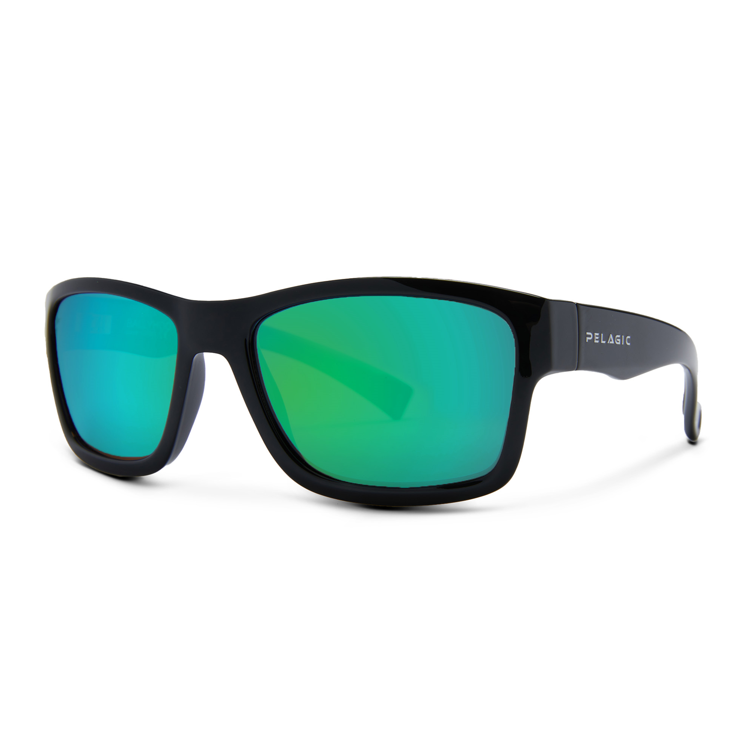 Pelagic Sunglasses Ballyhoo Glass Black/Green
