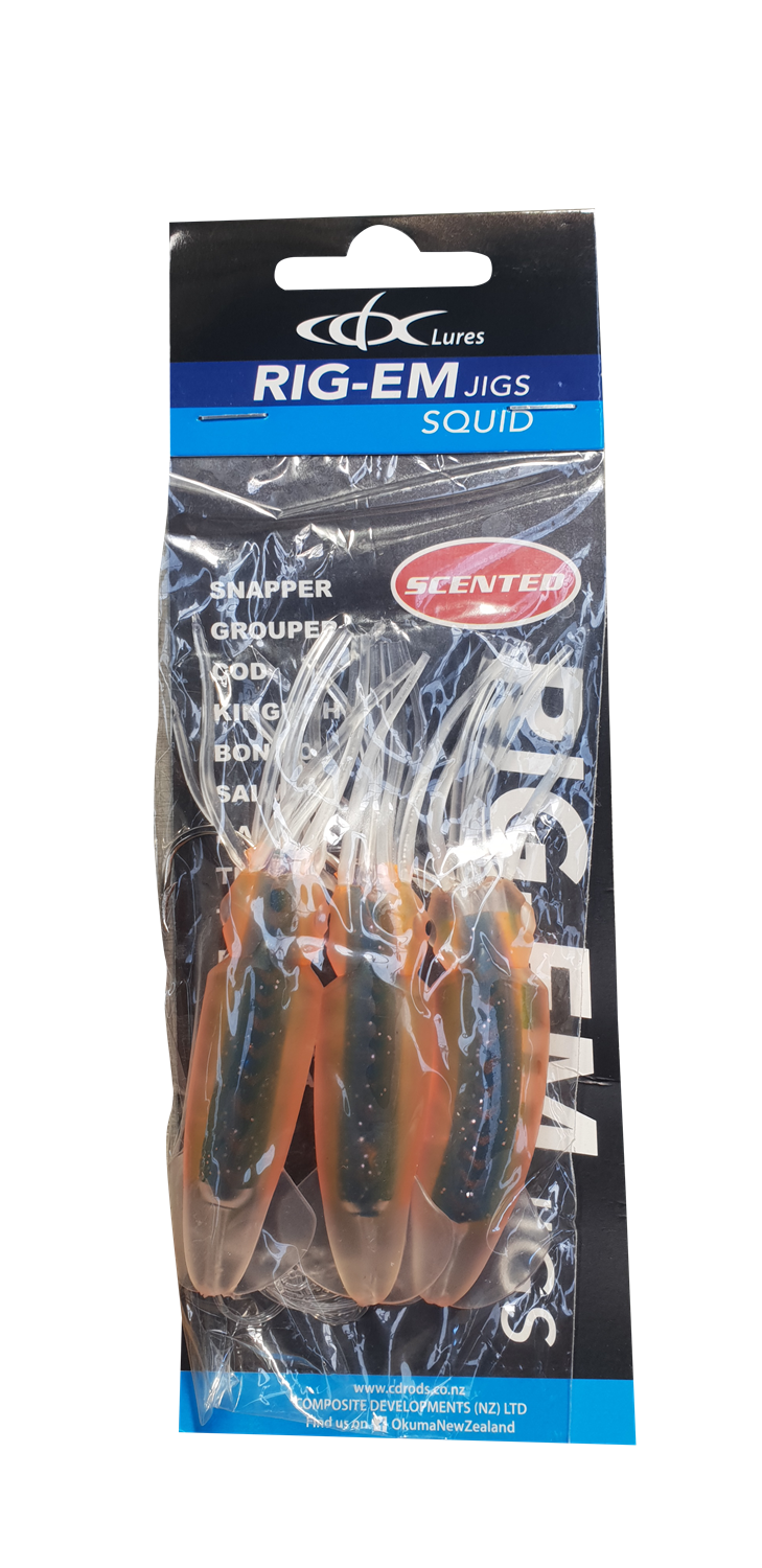 CDX LURES RIG-EM 13CM SQUID