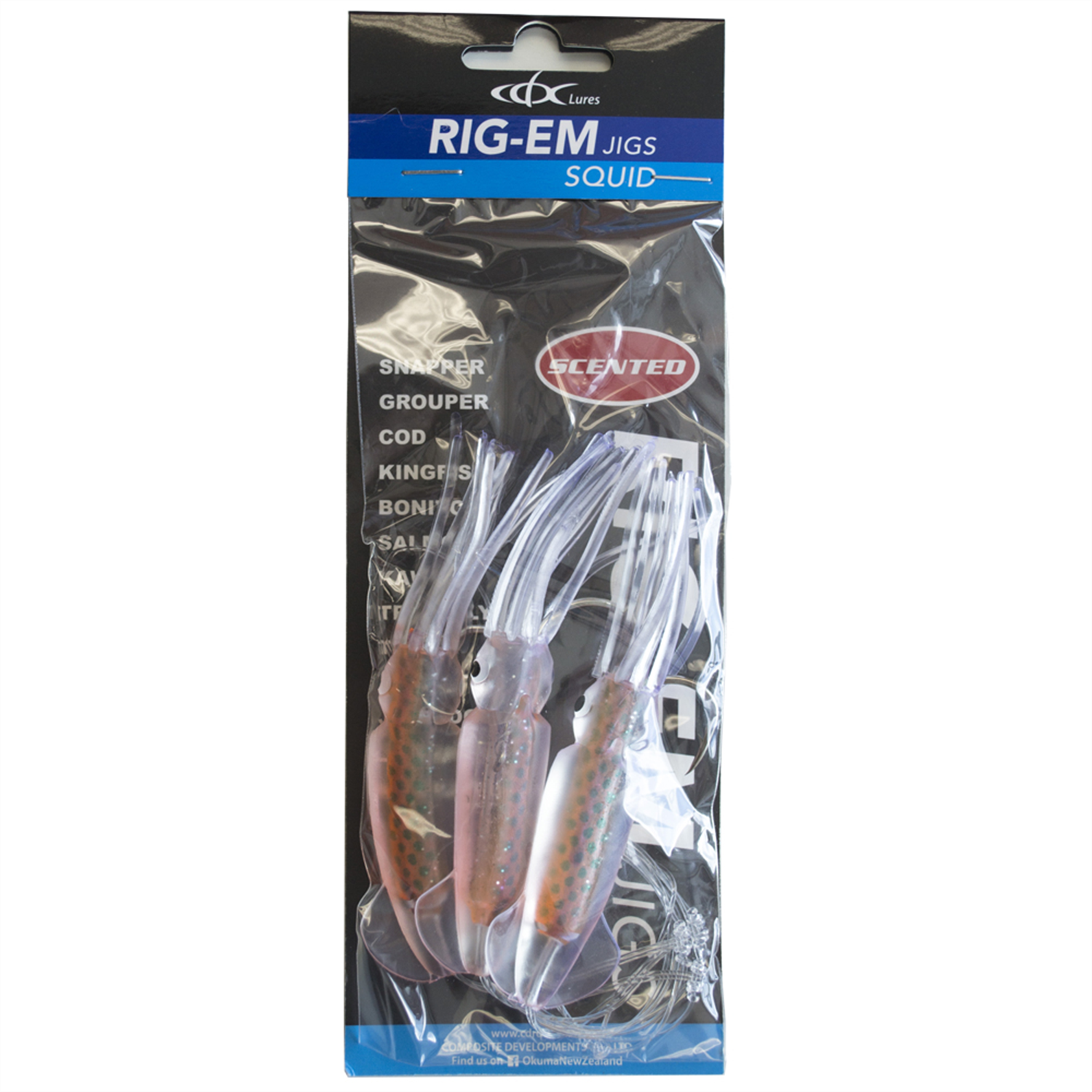 CDX LURES RIG-EM 13CM SQUID