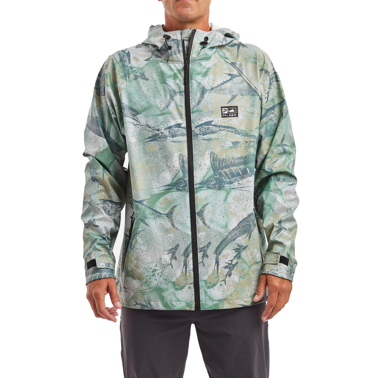 Pelagic Chubasco Jacket - Open Seas Army Green (2024/25)
