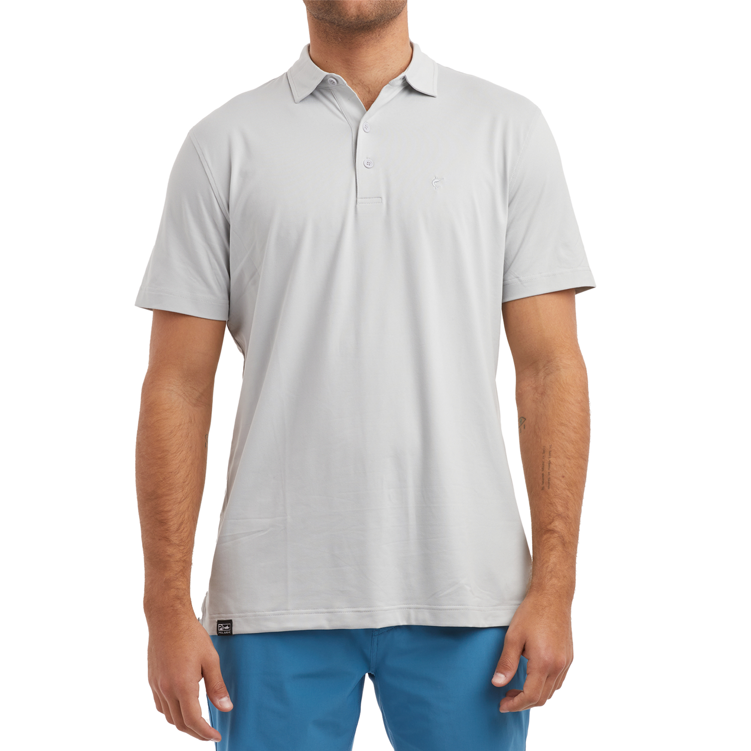 Pelagic Marco Polo Shirt Light Grey (2024/25)