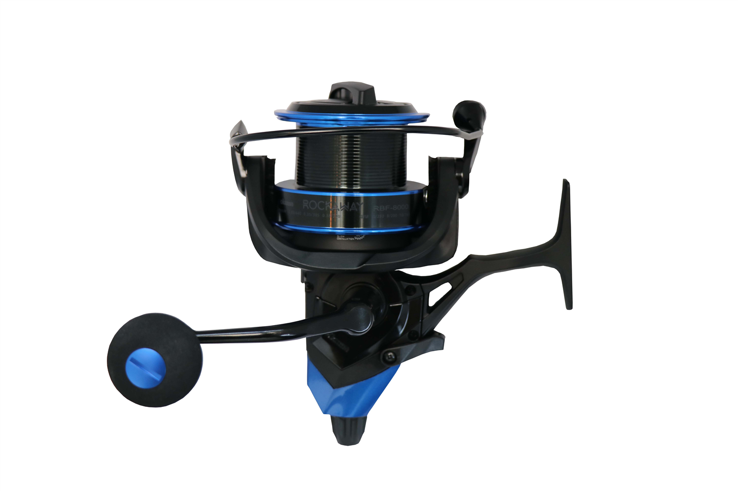 okuma 8000 surf reel Big Bomber The Rockaway baitfeeder (RBF) model features Okumas On/Off baitfeeding system Surf 8K Long Casting Surf