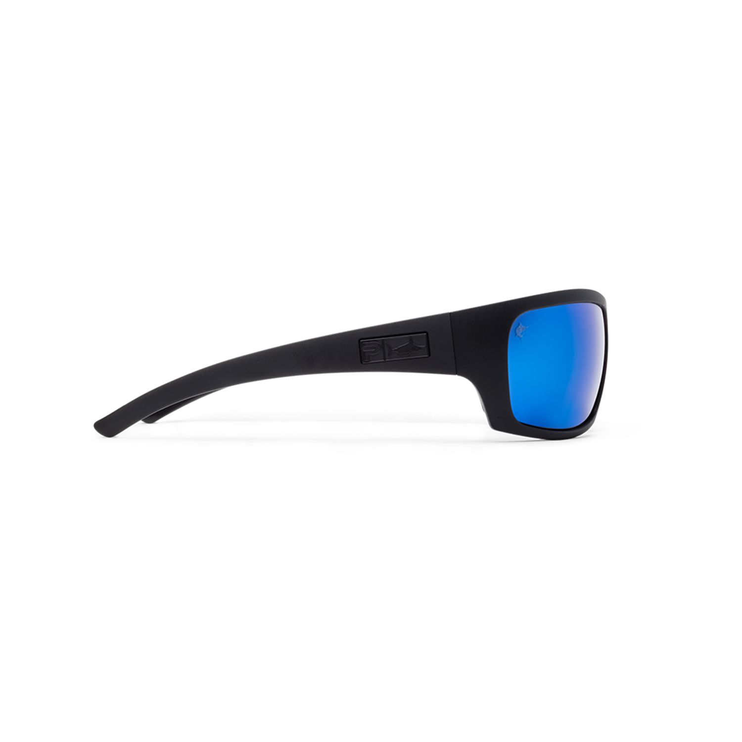Pelagic Sunglasses The Mack Glass Matte Black/Blue Mirror (2025/26)