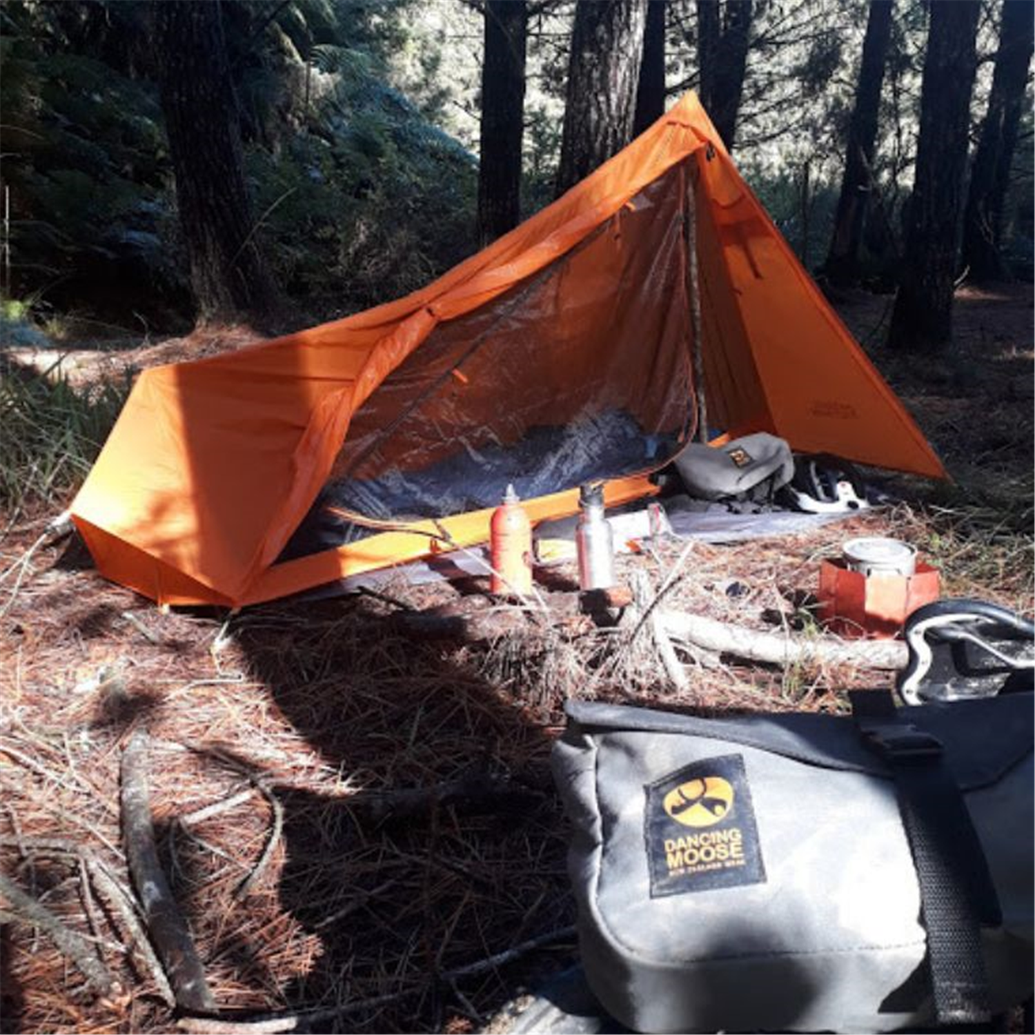 Intents Tent Ultrapack Double Wall Nylon 950gm 1 Person No Poles