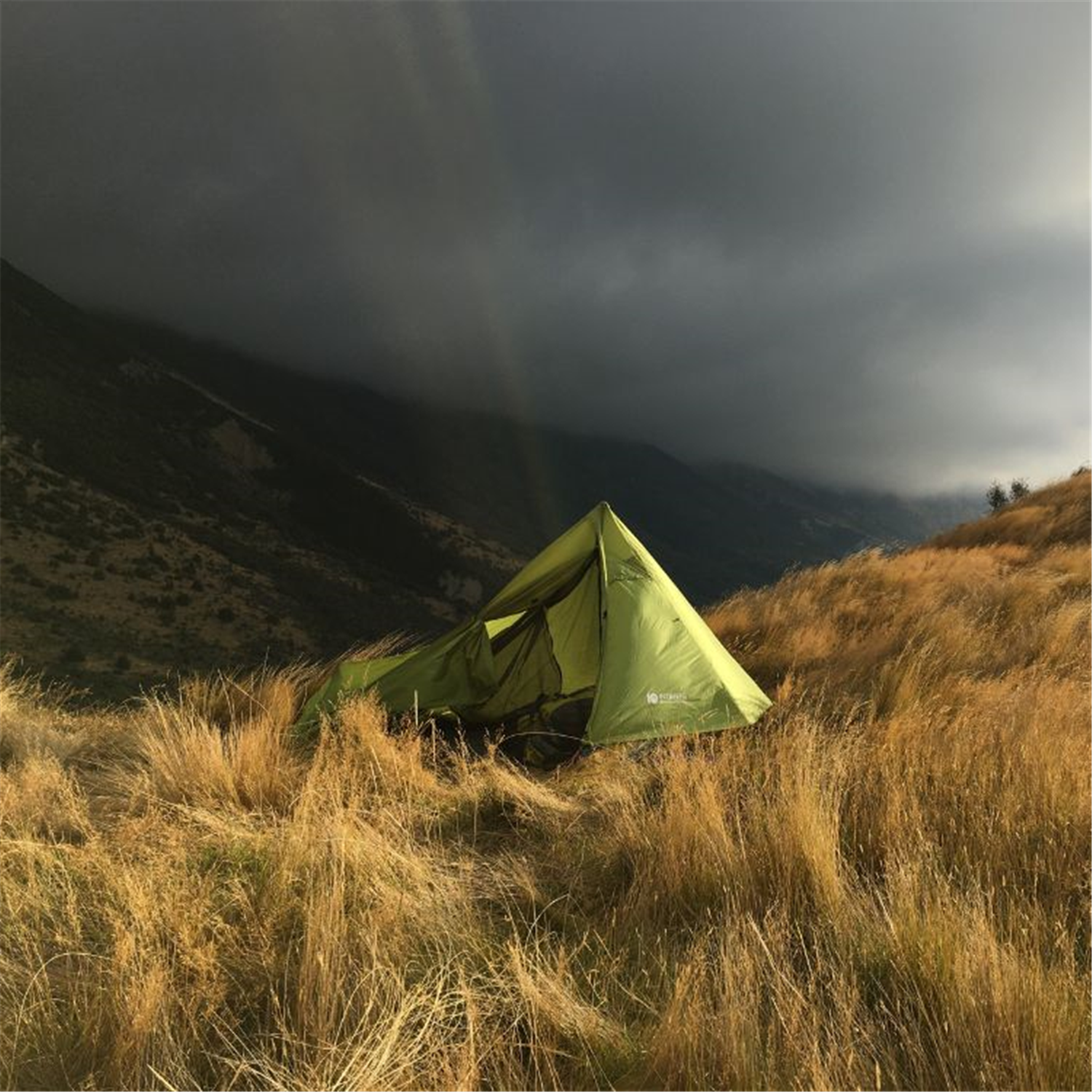 Intents Tent Ultrapack Double Wall Nylon 950gm 1 Person No Poles