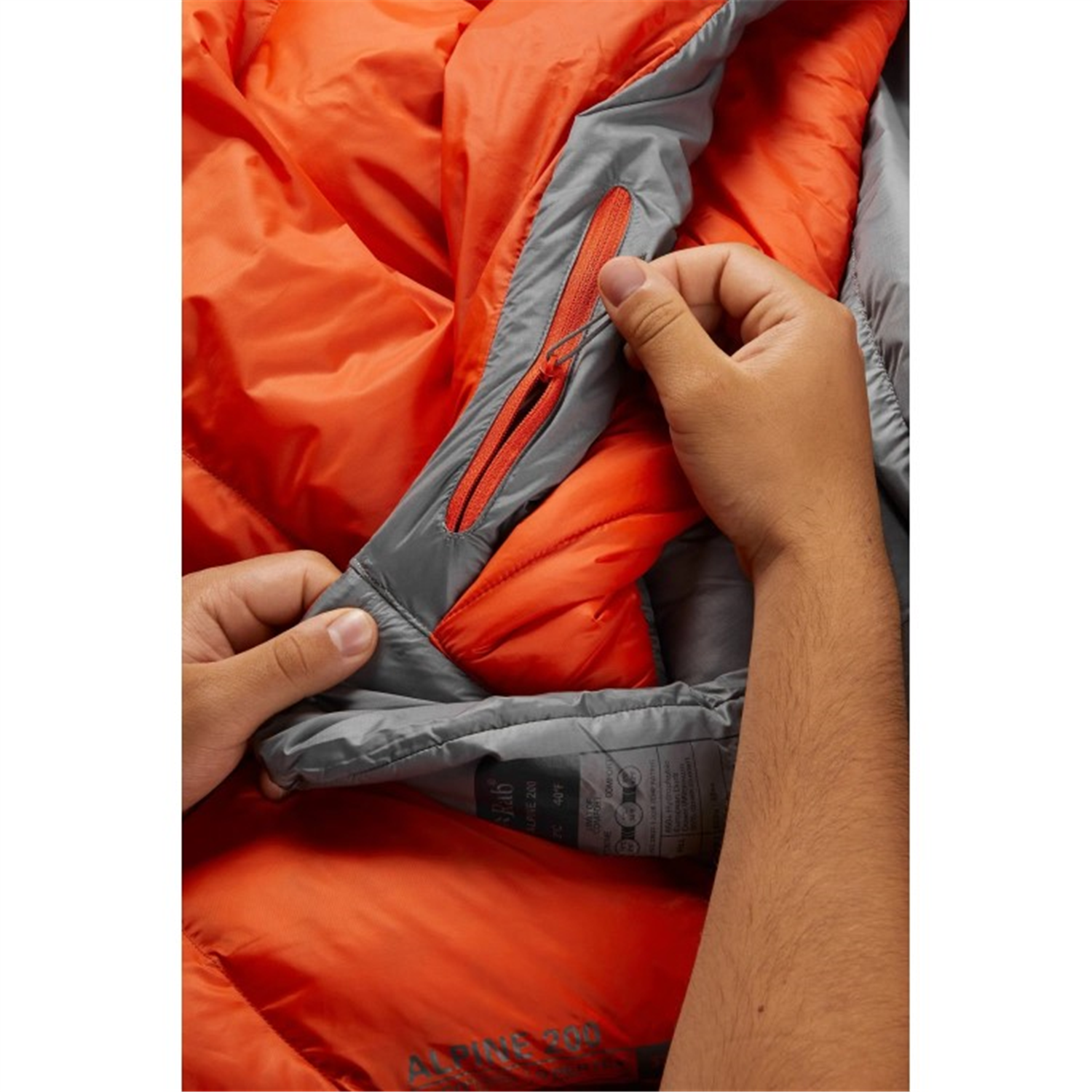 Rab Sleeping Bag Alpine 200 Firecracker