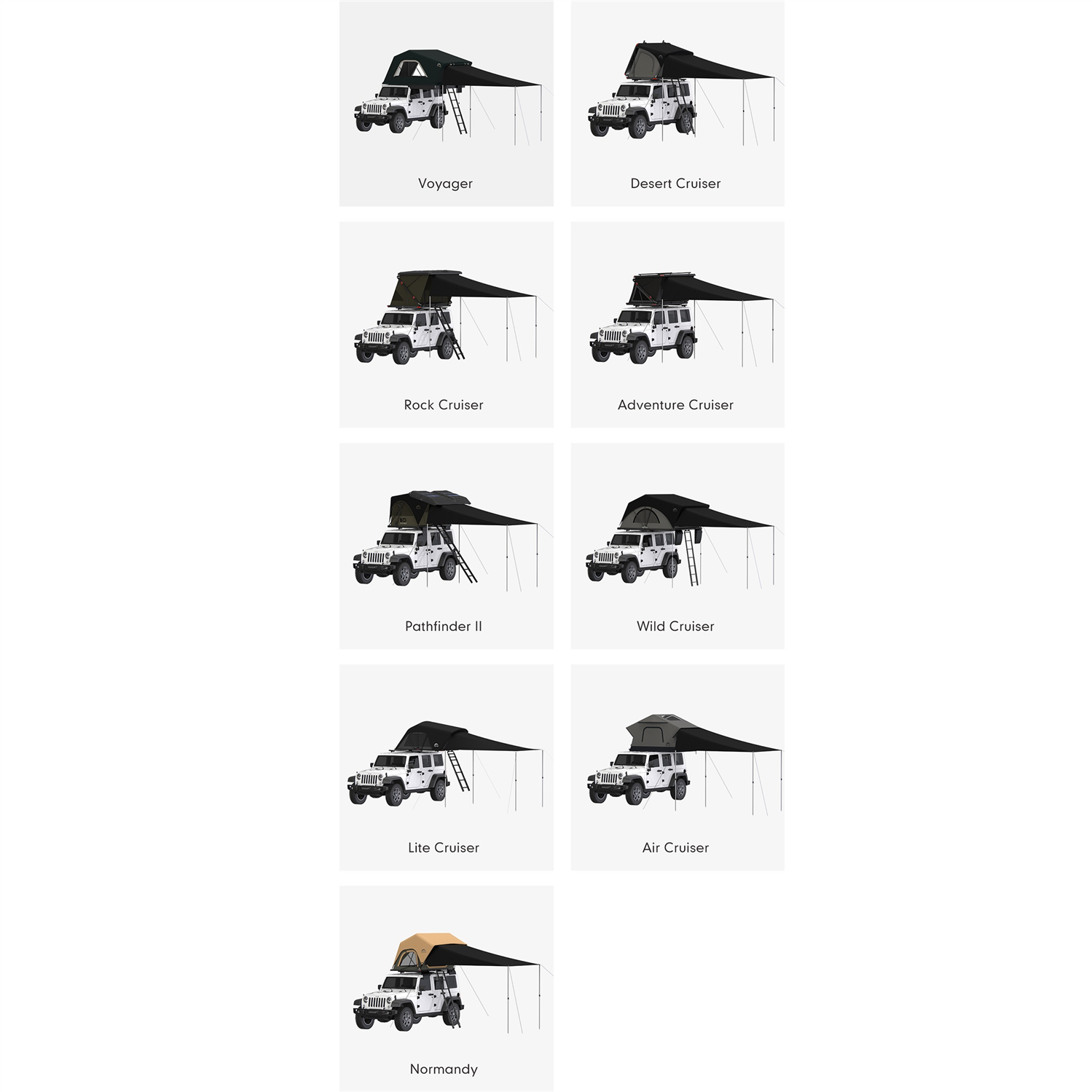 Wild Land RTT Universal Tarp Grey