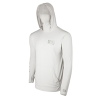 Pelagic Defcon Hooded Shirt - Open Seas Light Grey