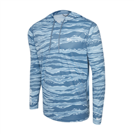 Pelagic Vaportek Hooded - Wahoo Camo Petrol (26/27)