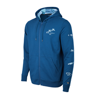 Pelagic Northlake Hooded Zip Fleece - Gyotaku Navy!