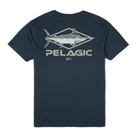 Pelagic Prem Tee - Big Blue Dark Navy (26/27)