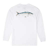 Pelagic Prem LS - DH Yellowtail White (26/27)