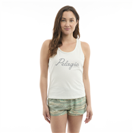 Pelagic Ws Prem Tank - Lines in Bone (26/27)