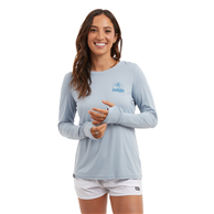 Pelagic AquaTek Womens Shirt Tropic Splash Slate