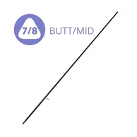 TRYCD ALLFLY #7/8 BUTT/MID SECTION