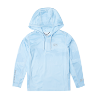 Pelagic Vaportek Hooded Kids - Brush Camo Light Blue (26/27)