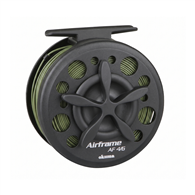 Okuma Airframe Fly Reel 4/6 Spooled 6WT AF Line & 3x 9ft Tippet & 100m Backing