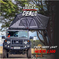 Wild Land Roof Top Tent Lite Cruiser - Ladder Included