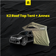 Orson K2X roof tent and annex ORRTT-SCA2 & ORRTT-SCA2-ANNEX COMBO