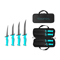 Toadfish Fillet Knife Gift Set - 4 x Knives