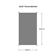 Orson Quill Groundsheet Ultralight 1 Person