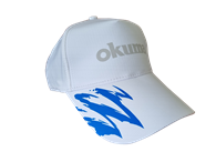 OKUMA CAP MOTIF WHITE