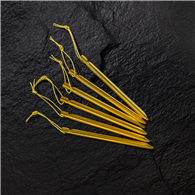 Orson Aluminium Y Tent Pegs - 6 Pack