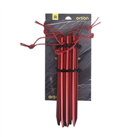Orson Aluminium Y Tent Pegs - 6 Pack