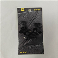 Orson Tensioners Plastic Black 1-2mm Line Lock - 10 Pack