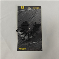Orson Tensioners Plastic Triangle Shape Black 2-3mm - 10 Pack