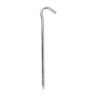 Orson Aluminium Hook Peg 17.5cm Peg - 6 Pack