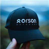 Orson Premium Cap Black Panel HD Print Grey 004