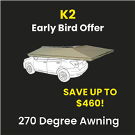 Orson K2 Awning 270 Vehicle Side