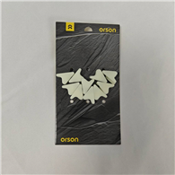 Orson Tensioners Plastic Triangle Shape Glow Hi-Viz 1-2mm - 10 Pack