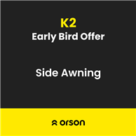 Orson K2 Side Awning Green