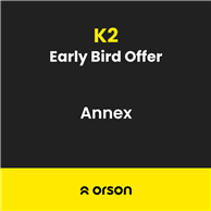 Orson K2 Annex for Soft Shell Roof Top Tent