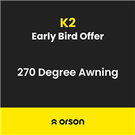 Orson K2 Awning 270 Vehicle Side