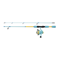 Okuma Reel Sweet 4'6 2 Piece & 2000 Reel with Line and Backing Card Blue