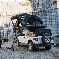 Wild Land Summit Explorer Hard Shell Roof Tent - ladder enclosed