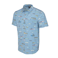 Pelagic Topshot Stretch Woven - Lured Windward Blue (2025/26)