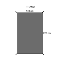 Intents Tent Acc Groundsheet Titan 2 Person